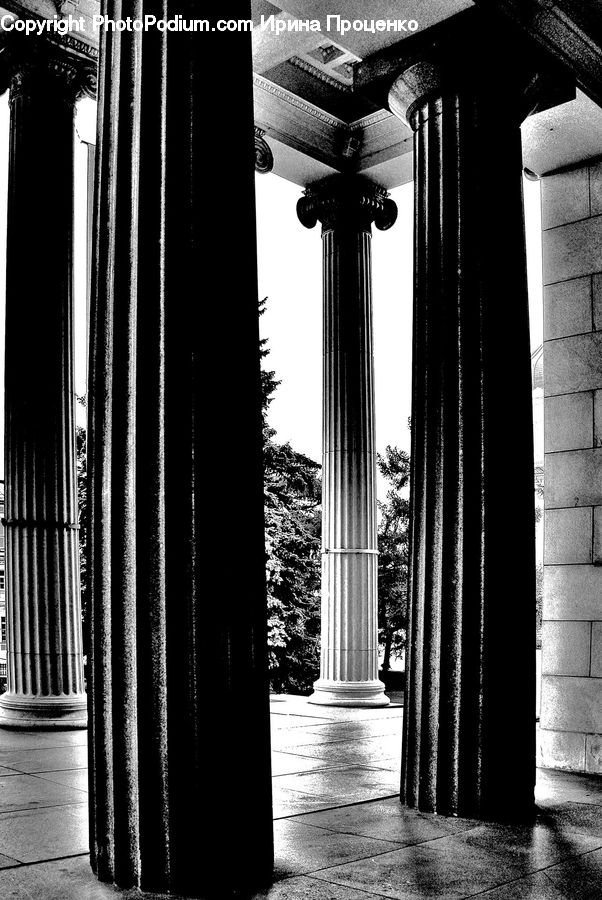 Column, Pillar, Brick