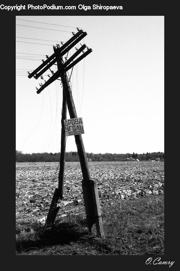 Constriction Crane, Billboard, Soil