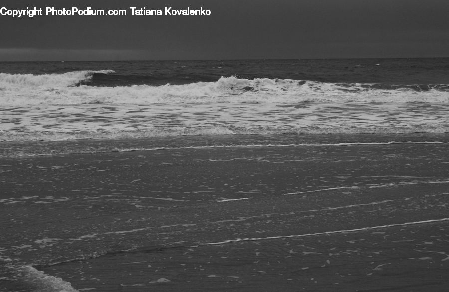 Ocean, Outdoors, Sea, Water, Sea Waves, Beach, Coast