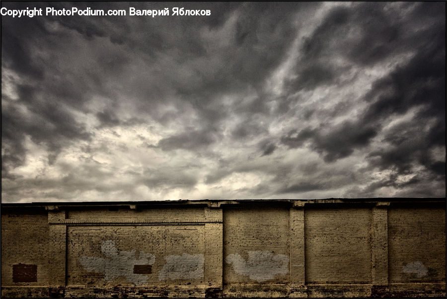 Box, Crate, Cloud, Cumulus, Sky, Cabin, Hut
