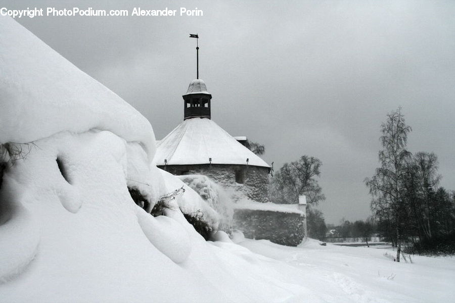 Ice, Outdoors, Snow, Blizzard, Weather, Winter, Alps