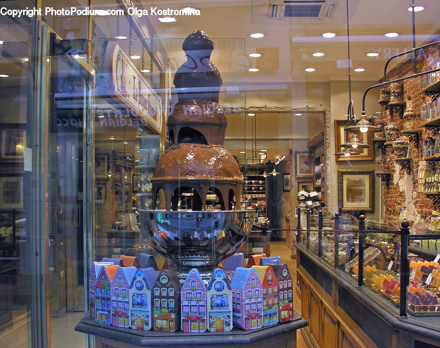 Boat, Watercraft, Shop, Appliance, Oven, Glass, Deli
