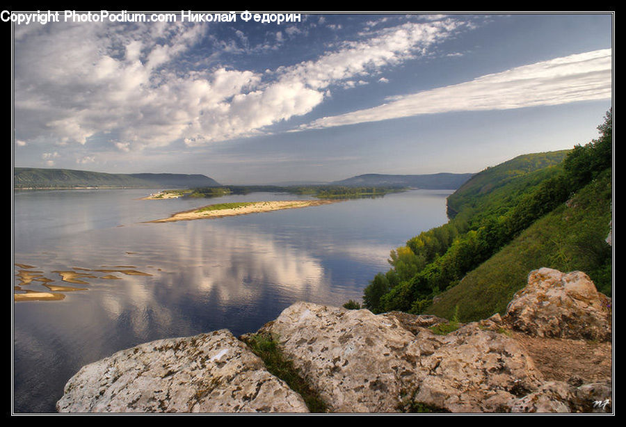 Landslide, Azure Sky, Cloud, Outdoors, Sky, Soil, Cumulus