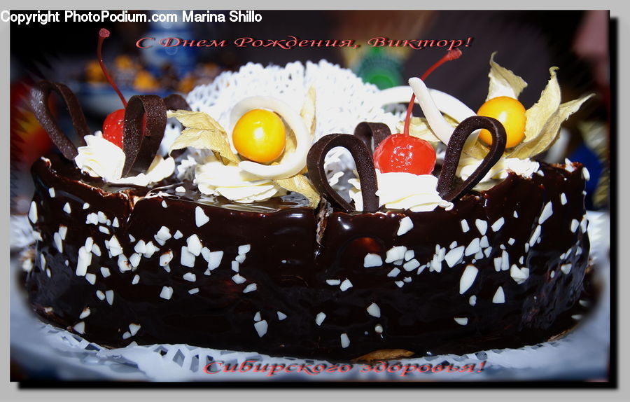 Birthday Cake, Cake, Dessert, Food, Fondue, Citrus Fruit, Fruit
