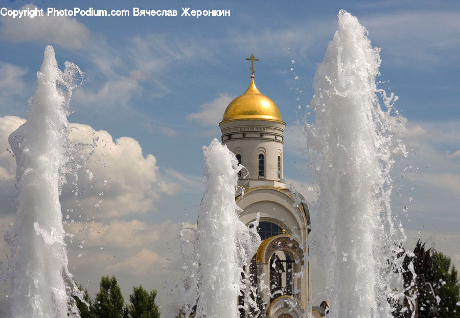 Architecture, Bell Tower, Clock Tower, Tower, Dome, Mosque, Worship