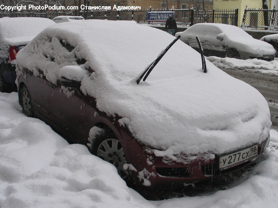 Ice, Outdoors, Snow, Blizzard, Weather, Winter