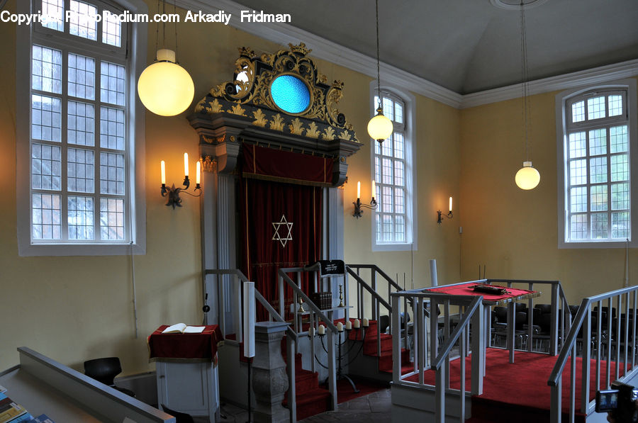 Dining Room, Indoors, Room, Railing, Chandelier, Lamp, Hostel