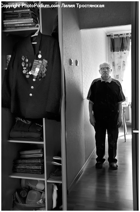 Human, People, Person, Collage, Poster, Console, Cupboard
