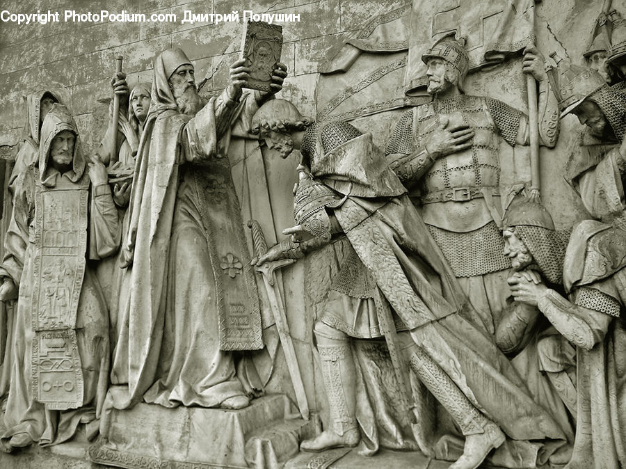 Art, Sculpture, Statue, Angel, Archangel, Anubis