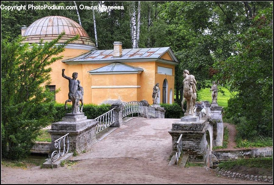 Architecture, Observatory, Planetarium, Bench, Dome, Building, Housing