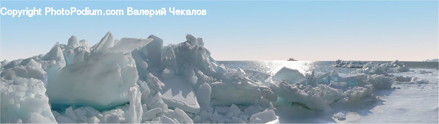 Arctic, Glacier, Ice, Mountain, Outdoors, Snow, Winter