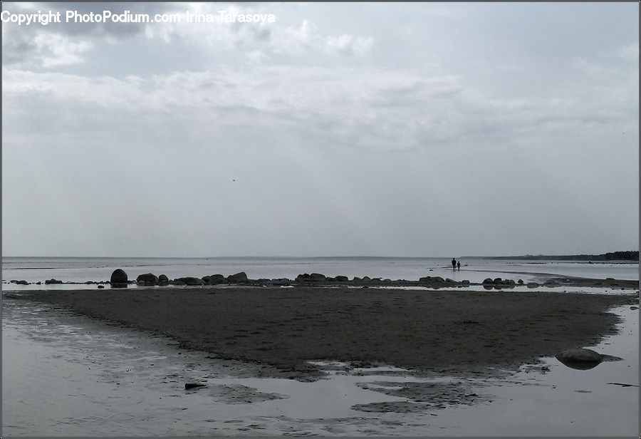 Beach, Coast, Outdoors, Sea, Water, Sand, Soil