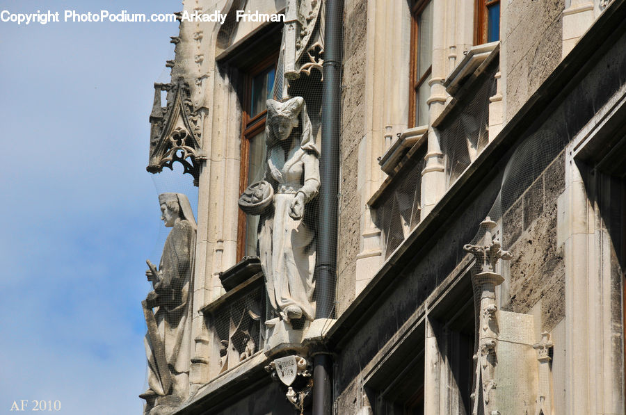 Art, Gargoyle, Statue, Architecture, Bell Tower, Clock Tower, Tower