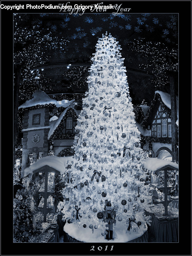 Ice, Outdoors, Snow, Fountain, Water, Building, Housing