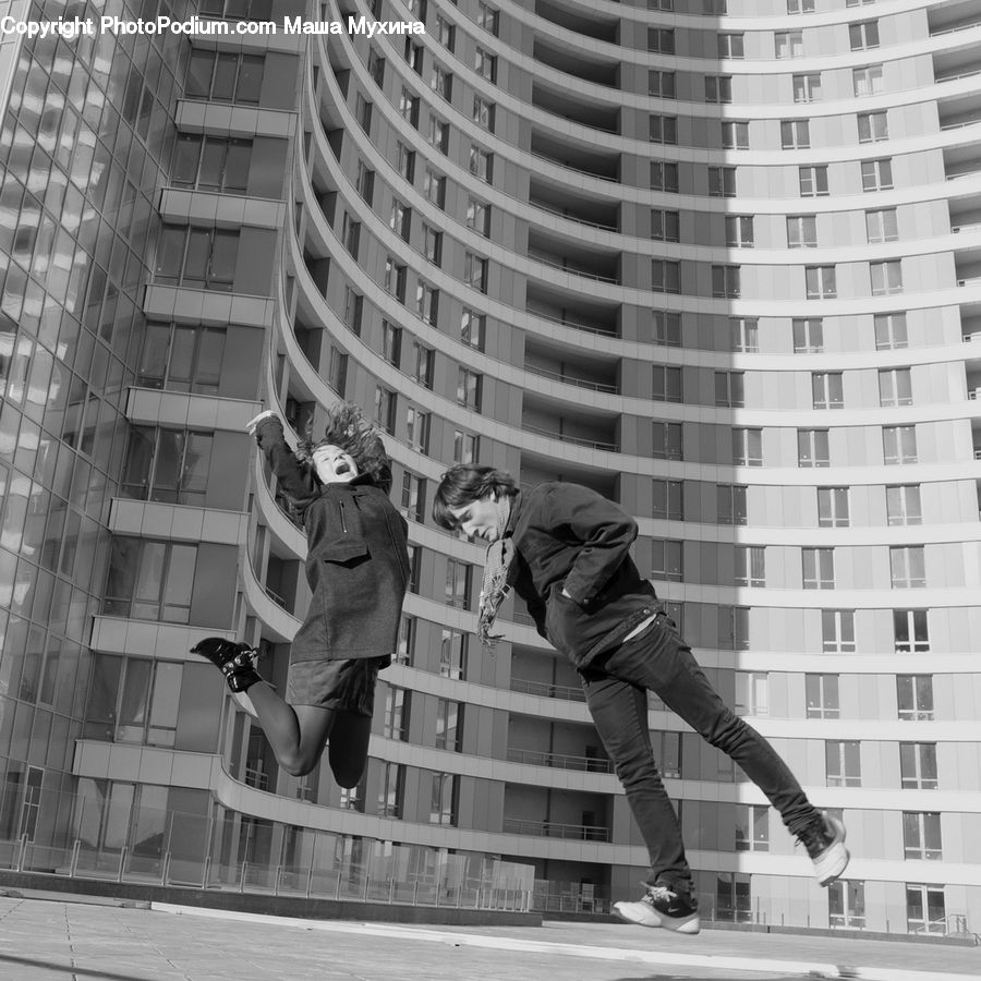 People, Person, Human, Architecture, City, Downtown, High Rise