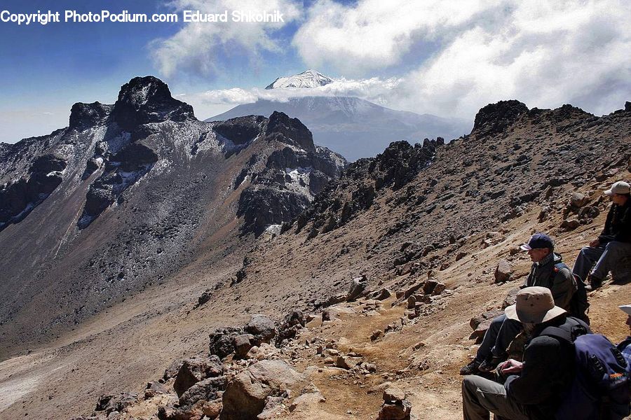 People, Person, Human, Crest, Mountain, Outdoors, Peak