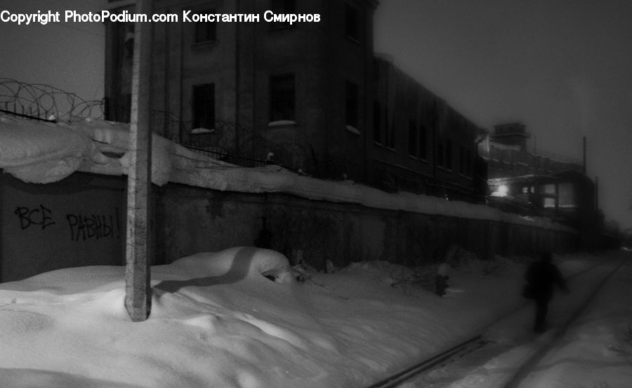Fog, Pollution, Smog, Smoke, Ice, Outdoors, Snow