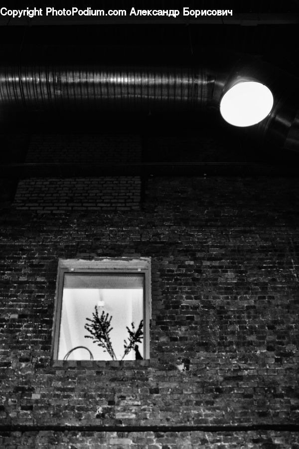 Brick, Lighting, Apartment Building, Building, High Rise