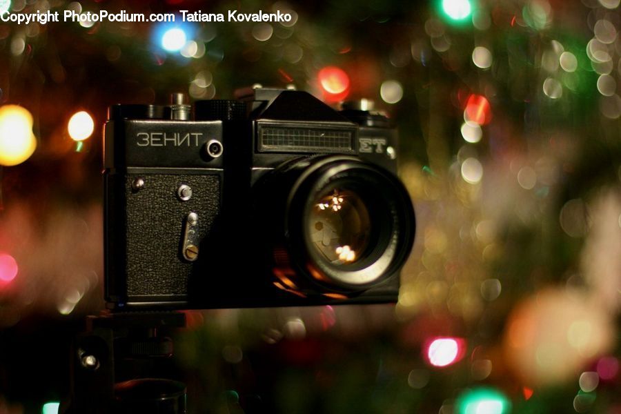 Camera, Electronics, Lighting, Art, Modern Art