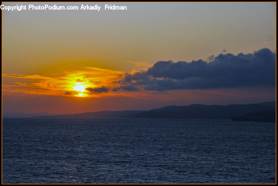 Dawn, Dusk, Sky, Sunrise, Sunset, Outdoors, Sun
