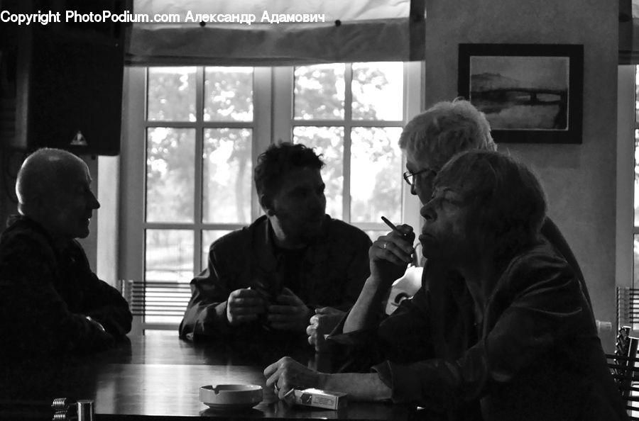 Human, People, Person, Fireplace, Hearth, Cafe, Cafeteria