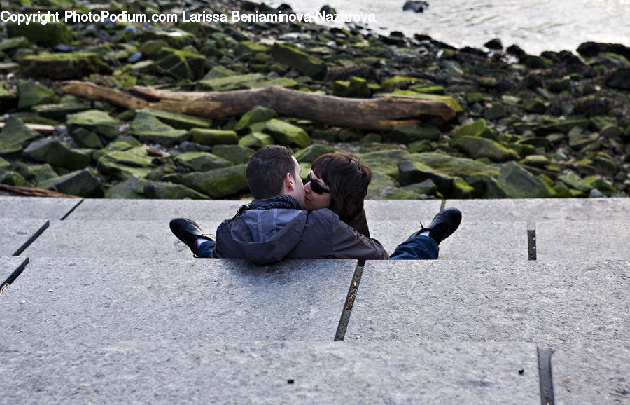 People, Person, Human, Asleep, Tourist, Coast, Outdoors