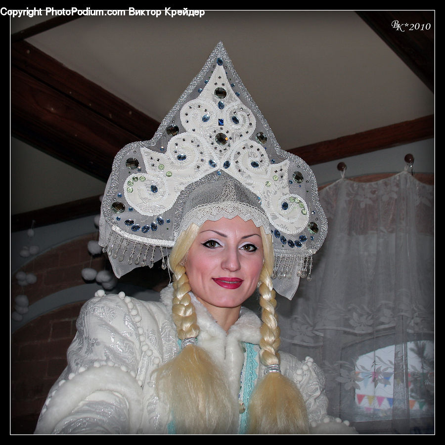People, Person, Human, Hat, Party Hat, Bonnet, Home Decor