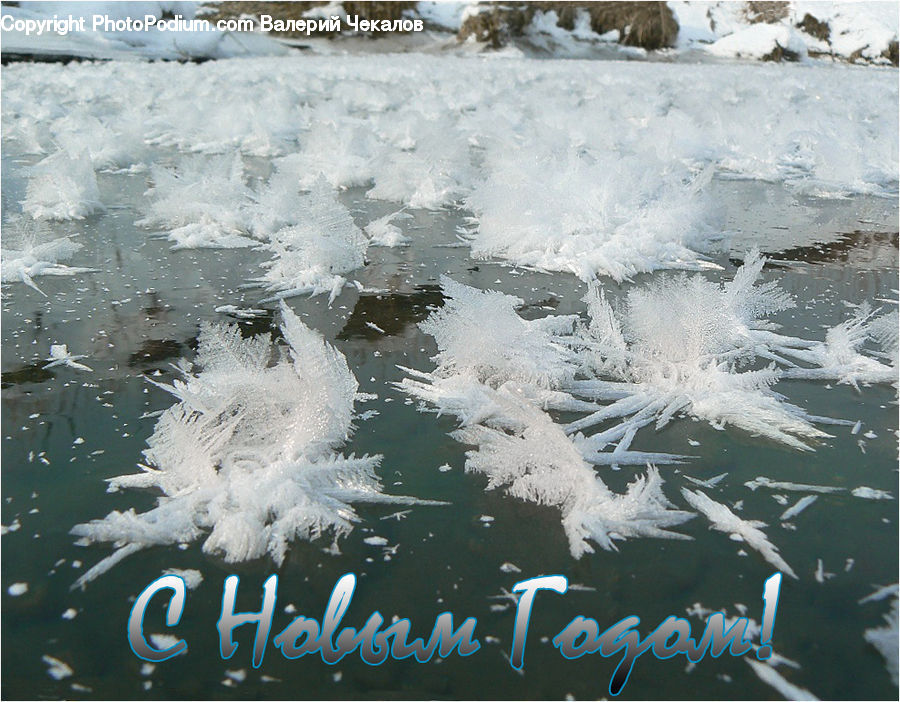Frost, Ice, Outdoors, Snow, Arctic, Glacier, Mountain