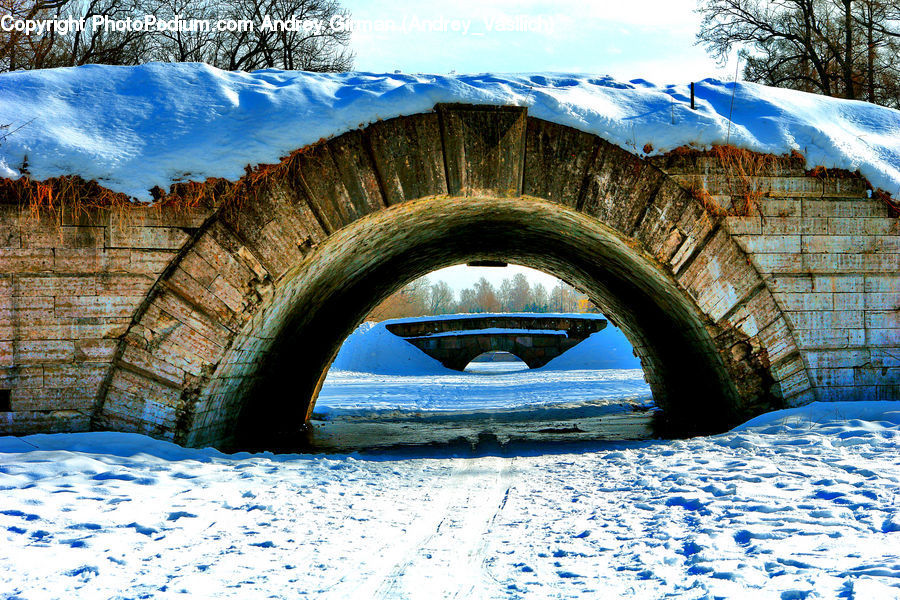 Arch, Brick, Bunker
