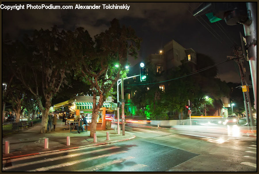 City, Downtown, Metropolis, Urban, Intersection, Road, Spa