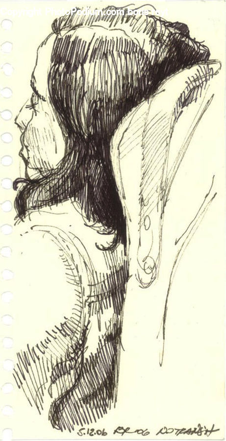 Drawing, Sketch, Art