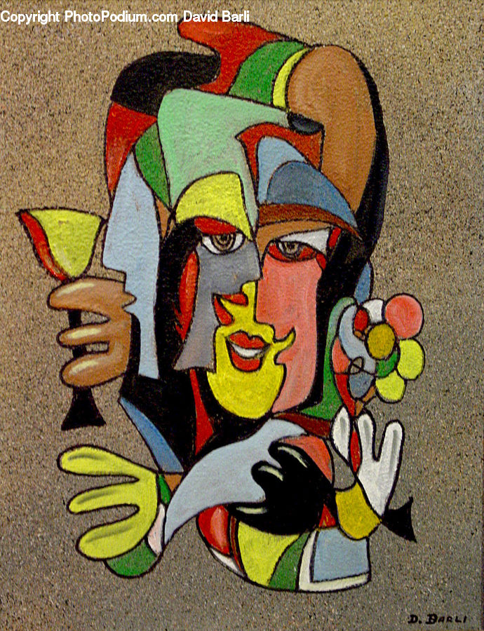 Cardboard, Doodle, Drawing, Art, Graffiti, Mural, Wall