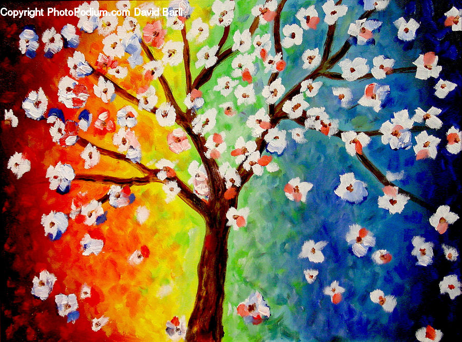 Confetti, Paper, Art, Blossom, Flora, Flower, Plant
