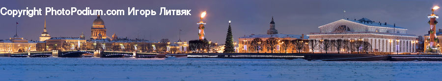 Architecture, Tower, City, Downtown, Dock, Port, Waterfront