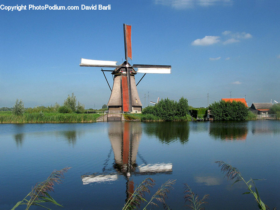 Building, Cottage, Housing, Outdoors, Pond, Water, Aircraft