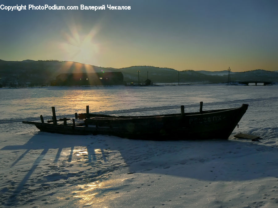 Boat, Rowboat, Vessel, Bench, Dinghy, Ferry, Freighter