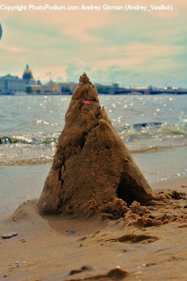 Beach, Coast, Outdoors, Sea, Water, Promontory, Mud