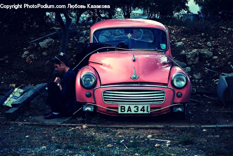 Automobile, Car, Coupe, Sports Car, Vehicle, Caravan, Van