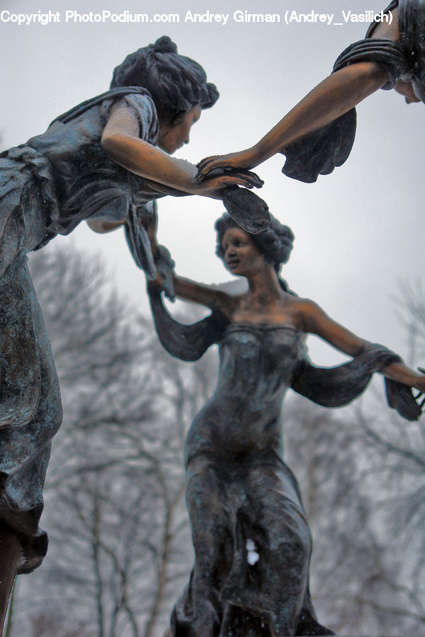 People, Person, Human, Dance, Dance Pose, Art, Sculpture