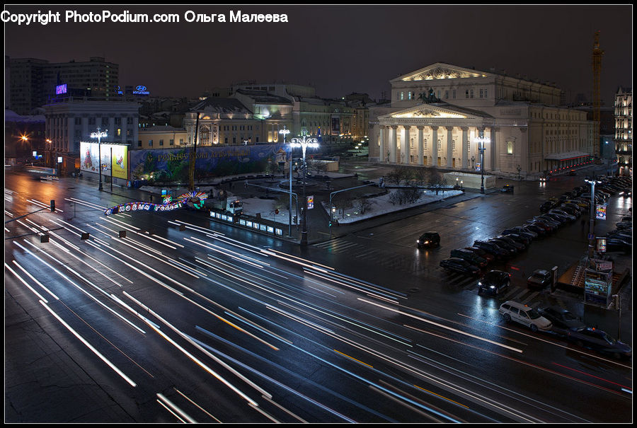 City, Downtown, Intersection, Road, Metropolis, Urban, Freeway