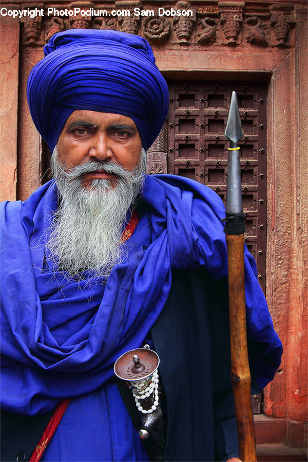 People, Person, Human, Hat, Headband, Turban, Brick