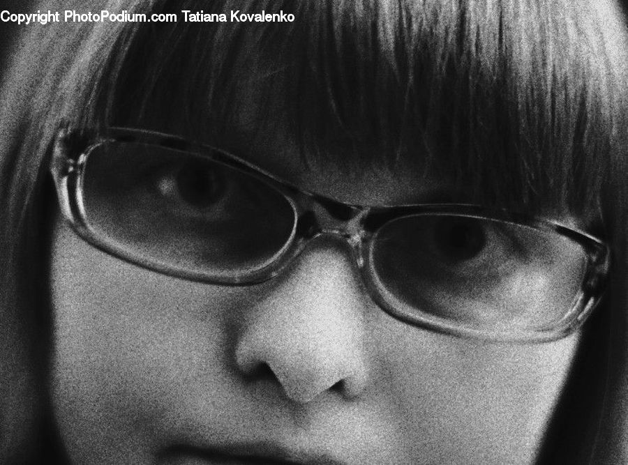 Person, Portrait, Glasses, Goggles, Female, Head