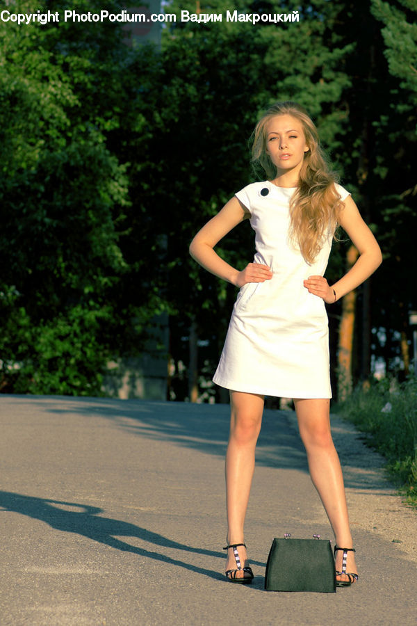 People, Person, Human, Plant, Potted Plant, Clothing, Miniskirt