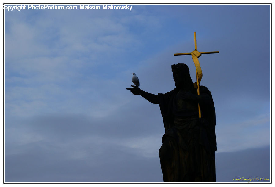 Cross, Art, Sculpture, Statue, Modern Art