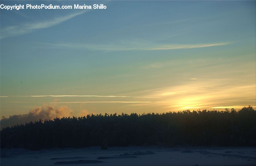 Dawn, Dusk, Sky, Sunrise, Sunset, Red Sky, Outdoors