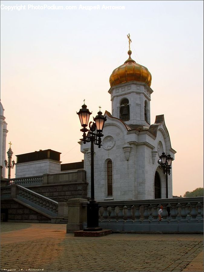 Lamp Post, Pole, Architecture, Bell Tower, Clock Tower, Tower, Dome