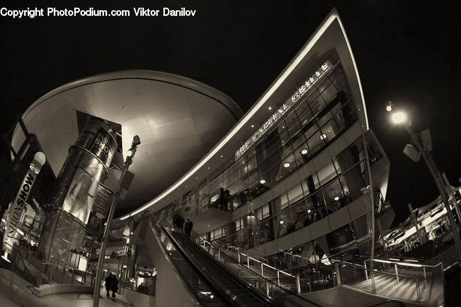 Factory, City, Downtown, Metropolis, Urban, Building, Architecture