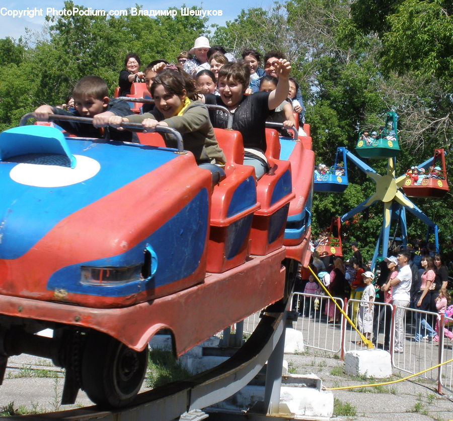 People, Person, Human, Playground, Buggy, Carriage, Vehicle