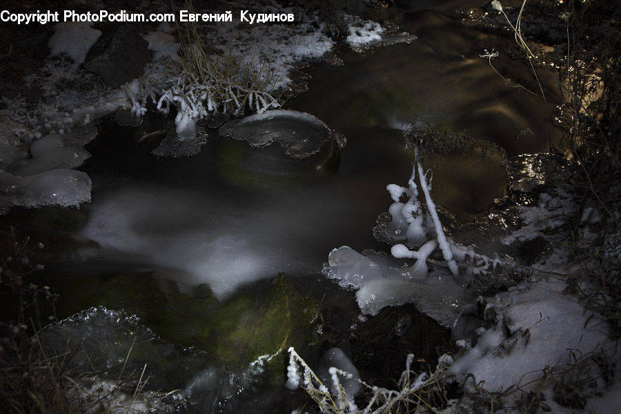 Ice, Outdoors, Snow, Cave, Rock