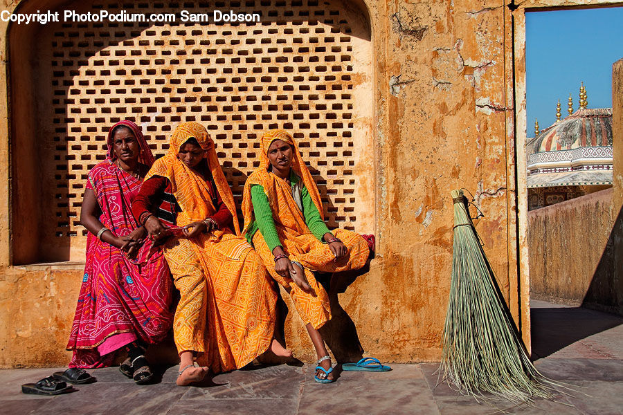Broom, People, Person, Costume, Sari, Human, Musical